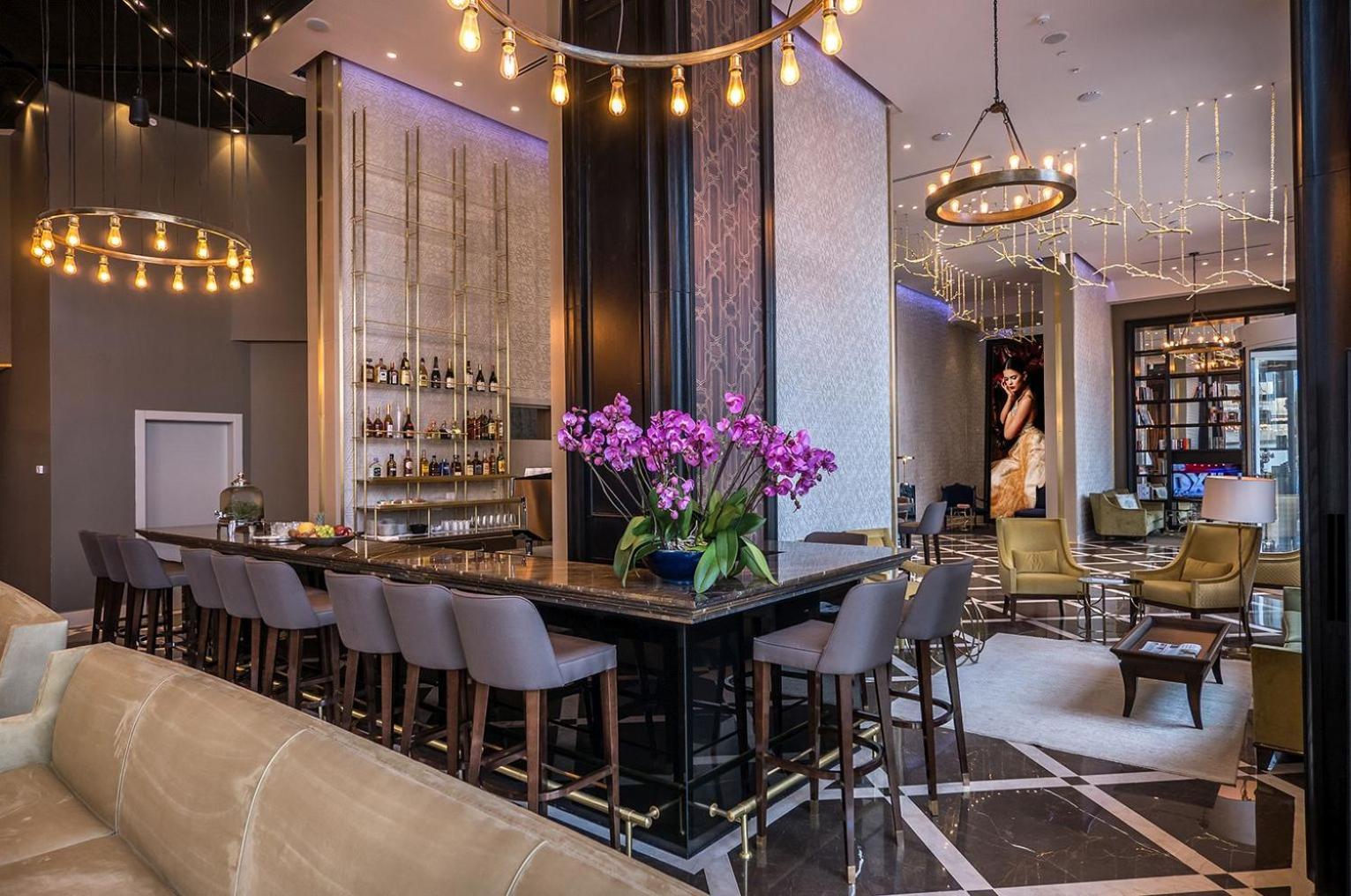 David Tower Hotel Netanya By Prima Hotels - 16 Years Plus Exterior foto The bar at the hotel